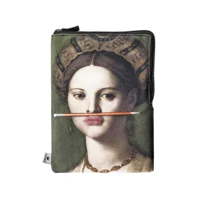 The Orange Pencil Clutch