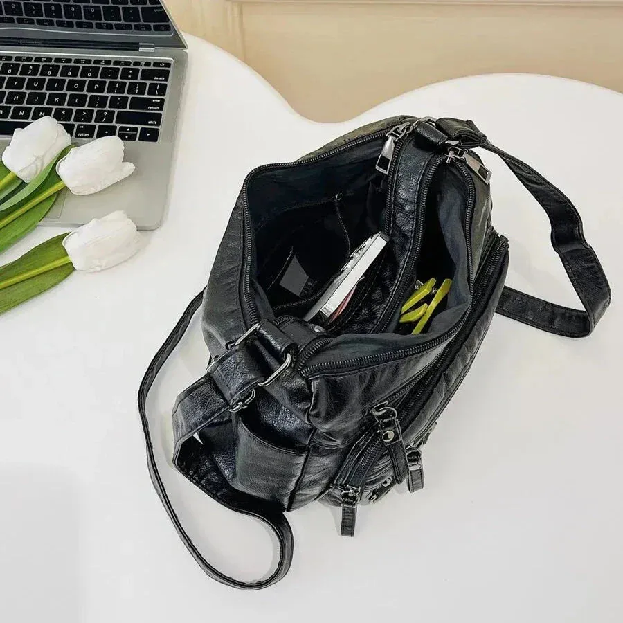 Timeless | Charm Soft Zipper Handbag