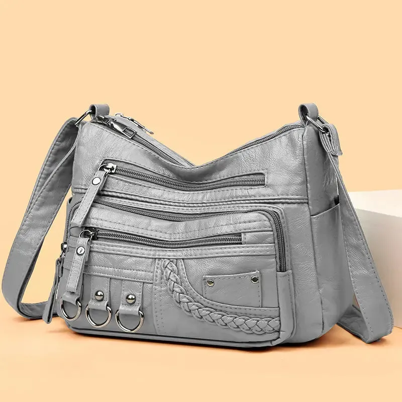 Timeless | Charm Soft Zipper Handbag