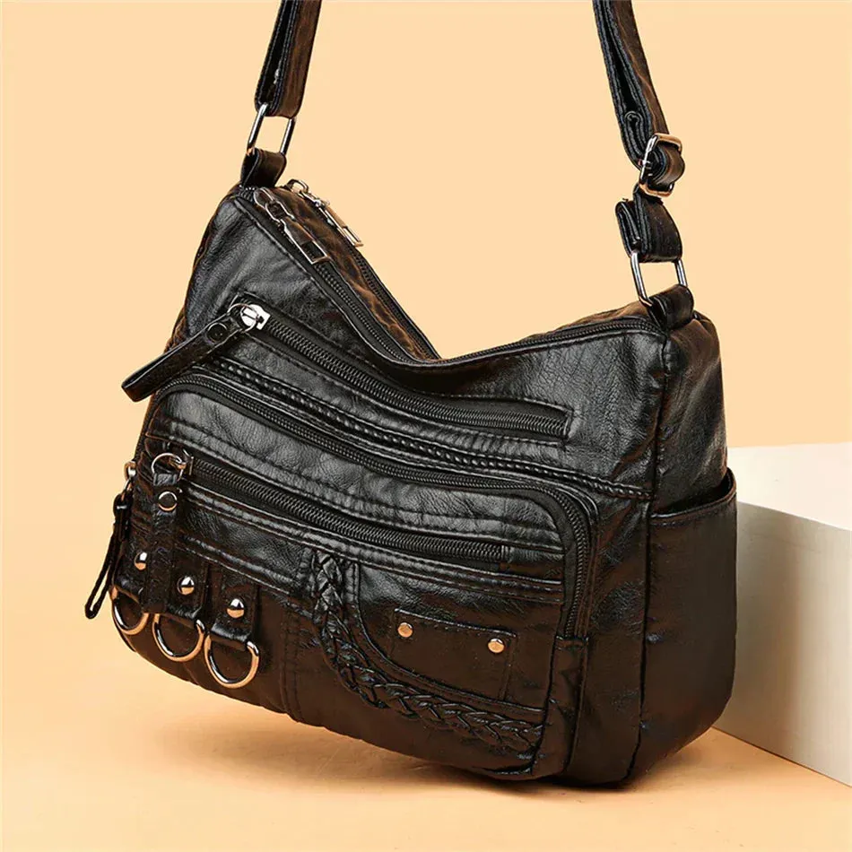 Timeless | Charm Soft Zipper Handbag
