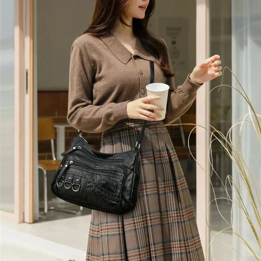 Timeless | Charm Soft Zipper Handbag