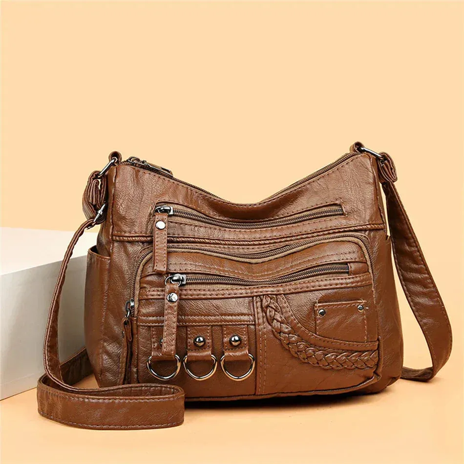 Timeless | Charm Soft Zipper Handbag