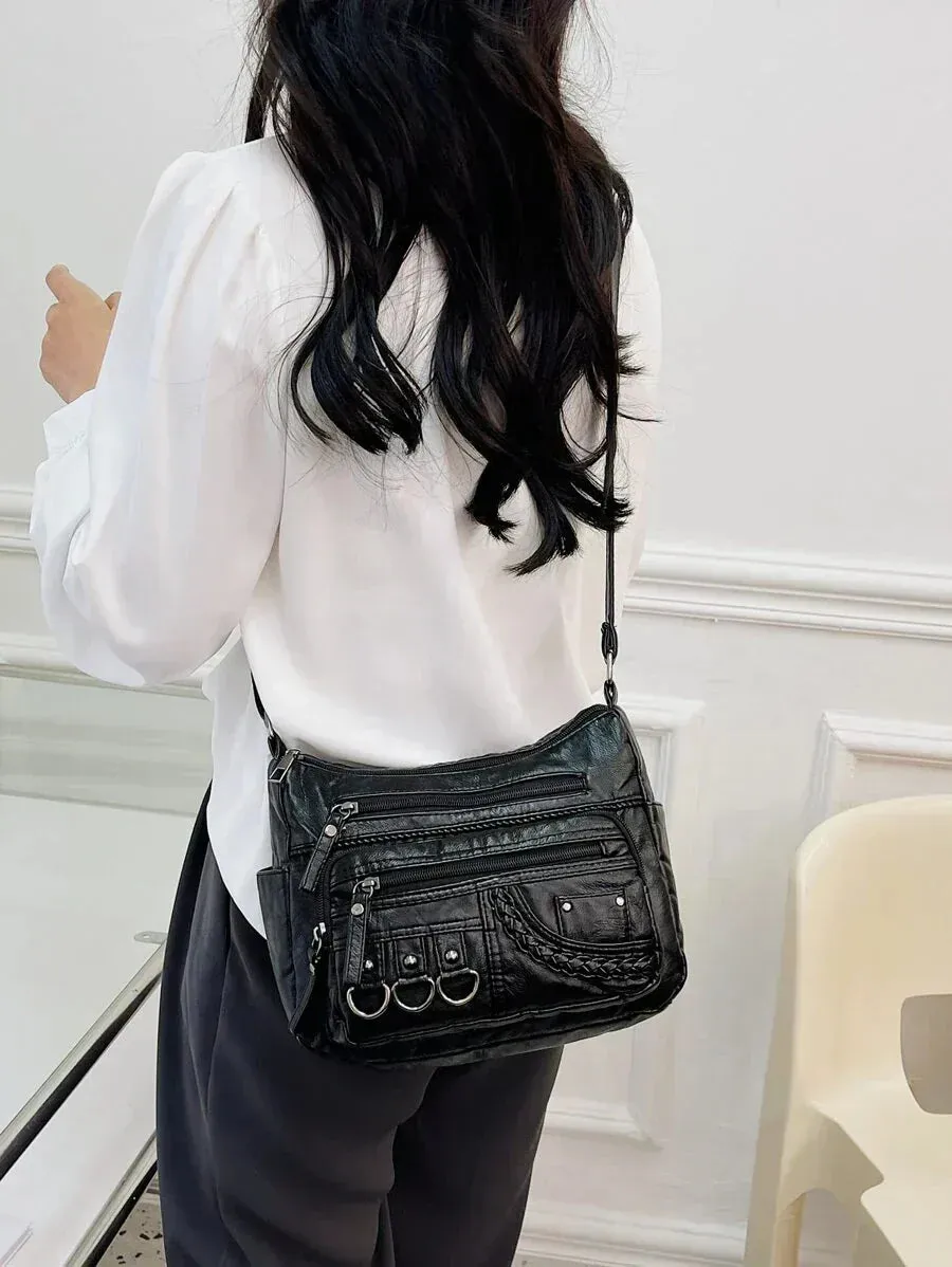 Timeless | Charm Soft Zipper Handbag