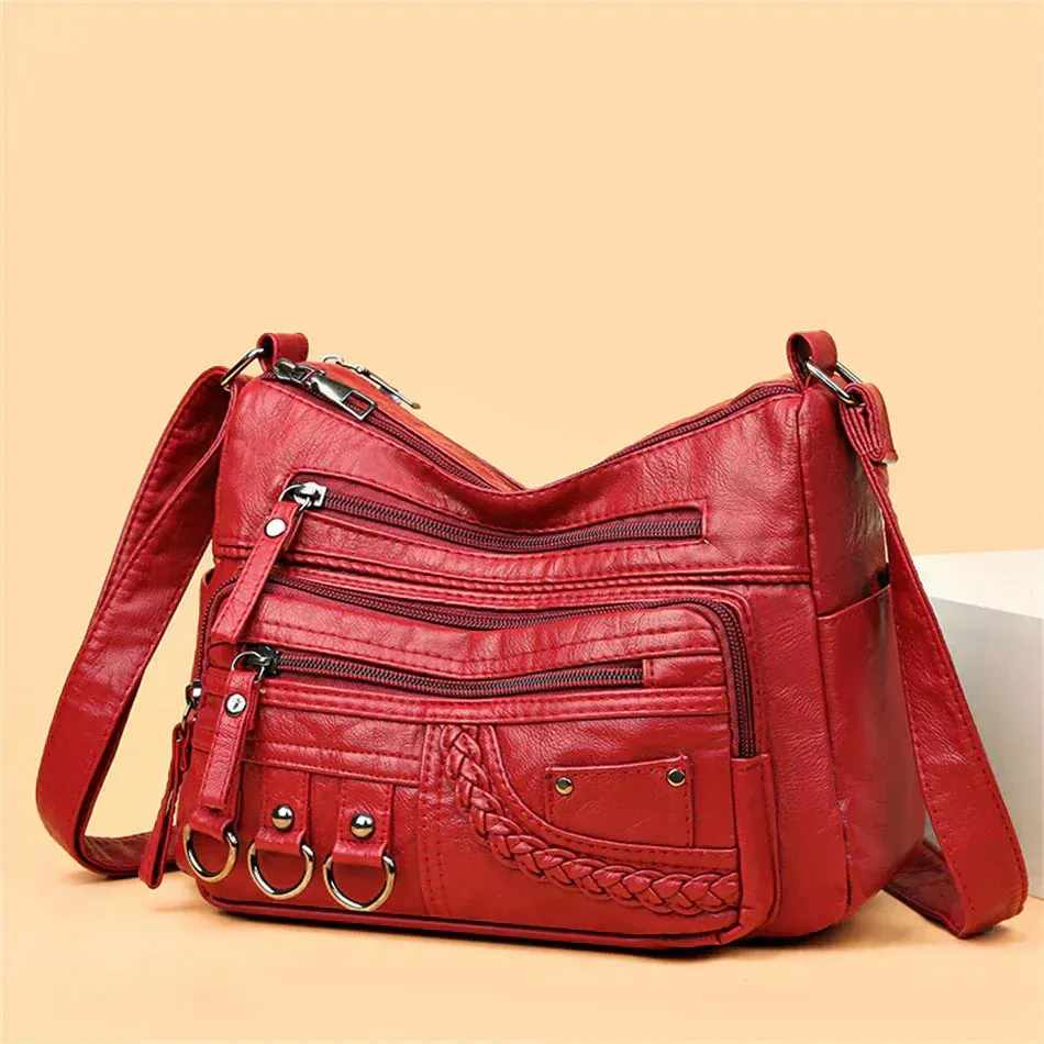 Timeless | Charm Soft Zipper Handbag