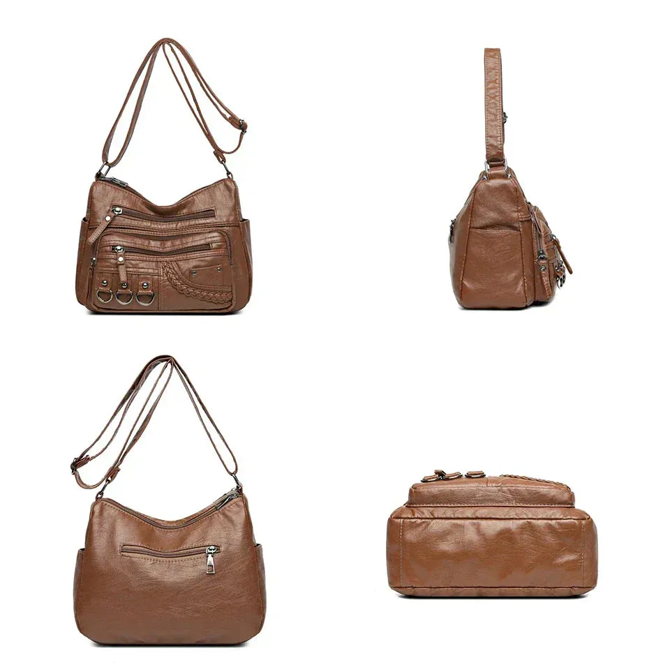 Timeless | Charm Soft Zipper Handbag