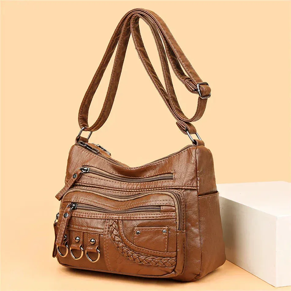 Timeless | Charm Soft Zipper Handbag