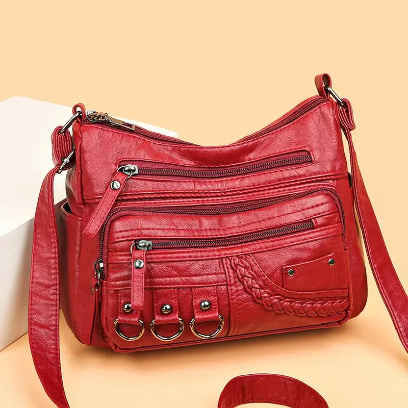 Timeless | Charm Soft Zipper Handbag