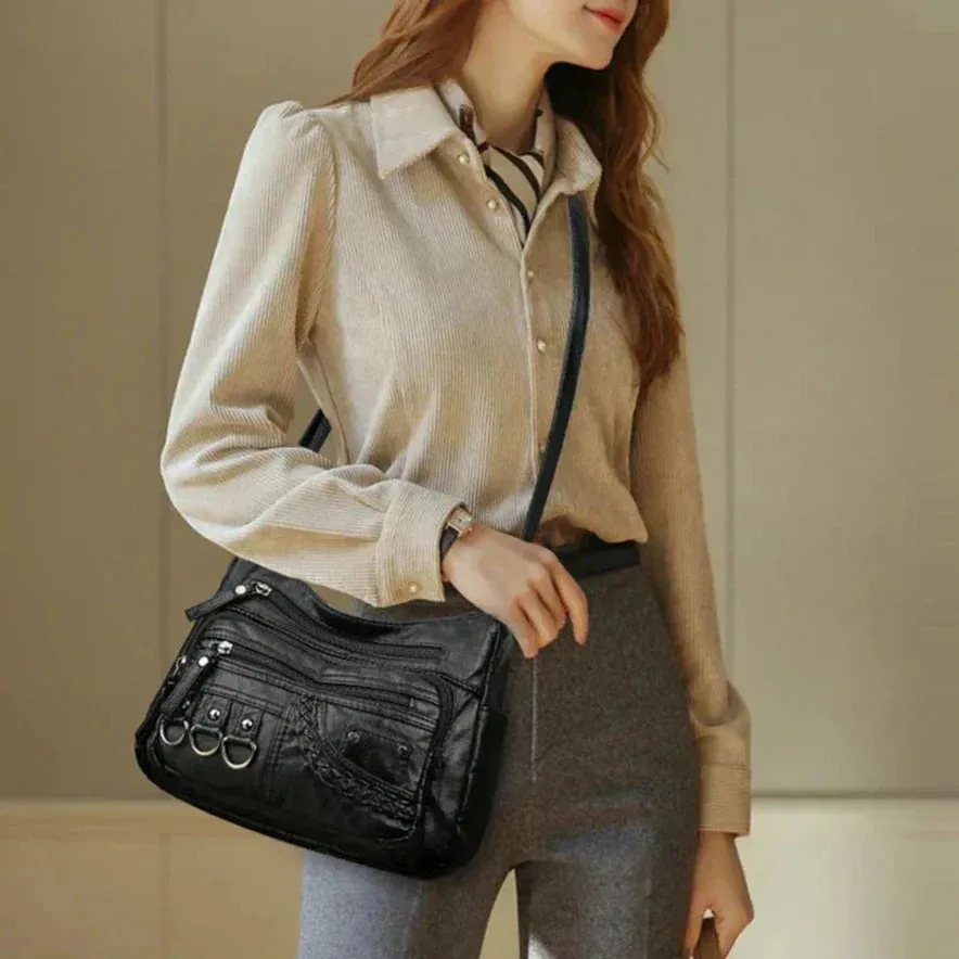 Timeless | Charm Soft Zipper Handbag