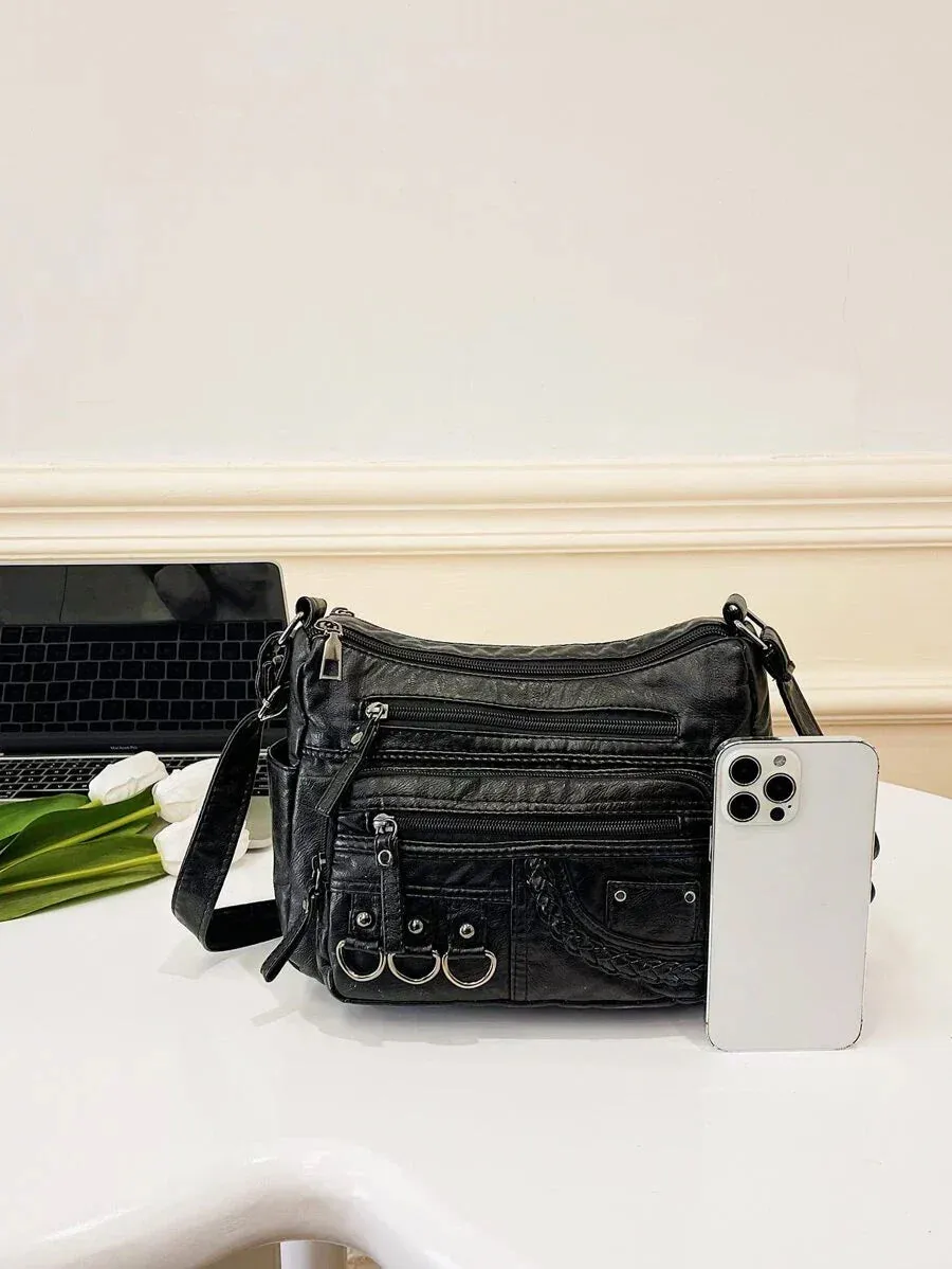 Timeless | Charm Soft Zipper Handbag