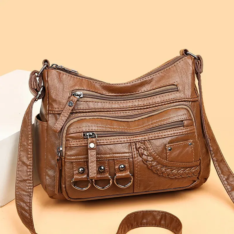 Timeless | Charm Soft Zipper Handbag