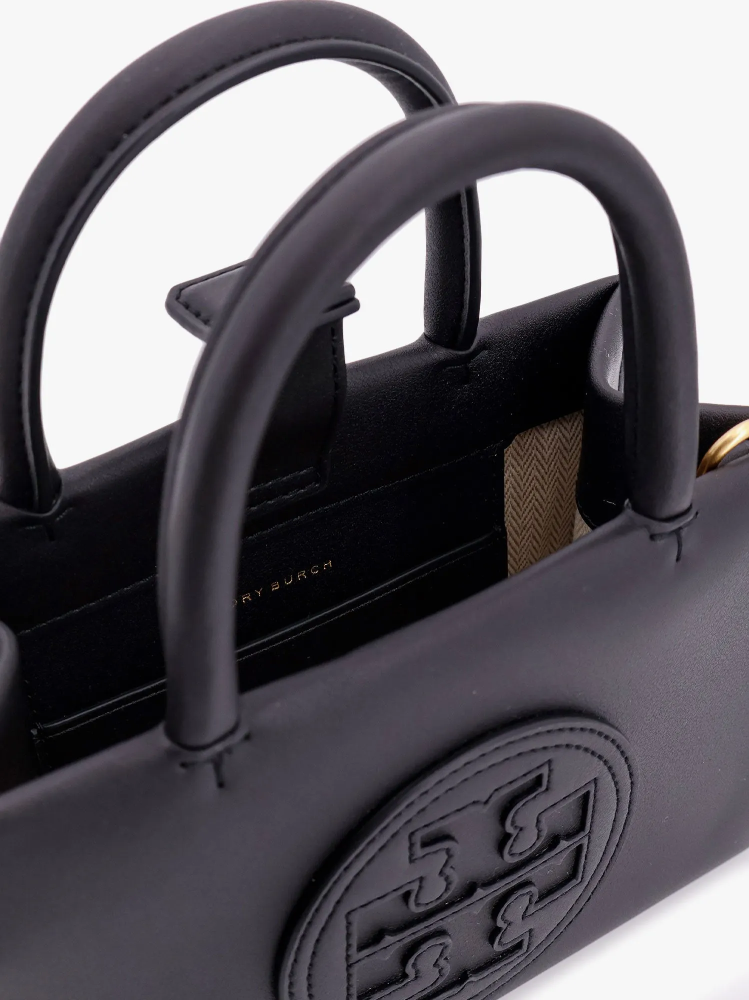 Tory Burch Handbag With Embossed Logo On The Front