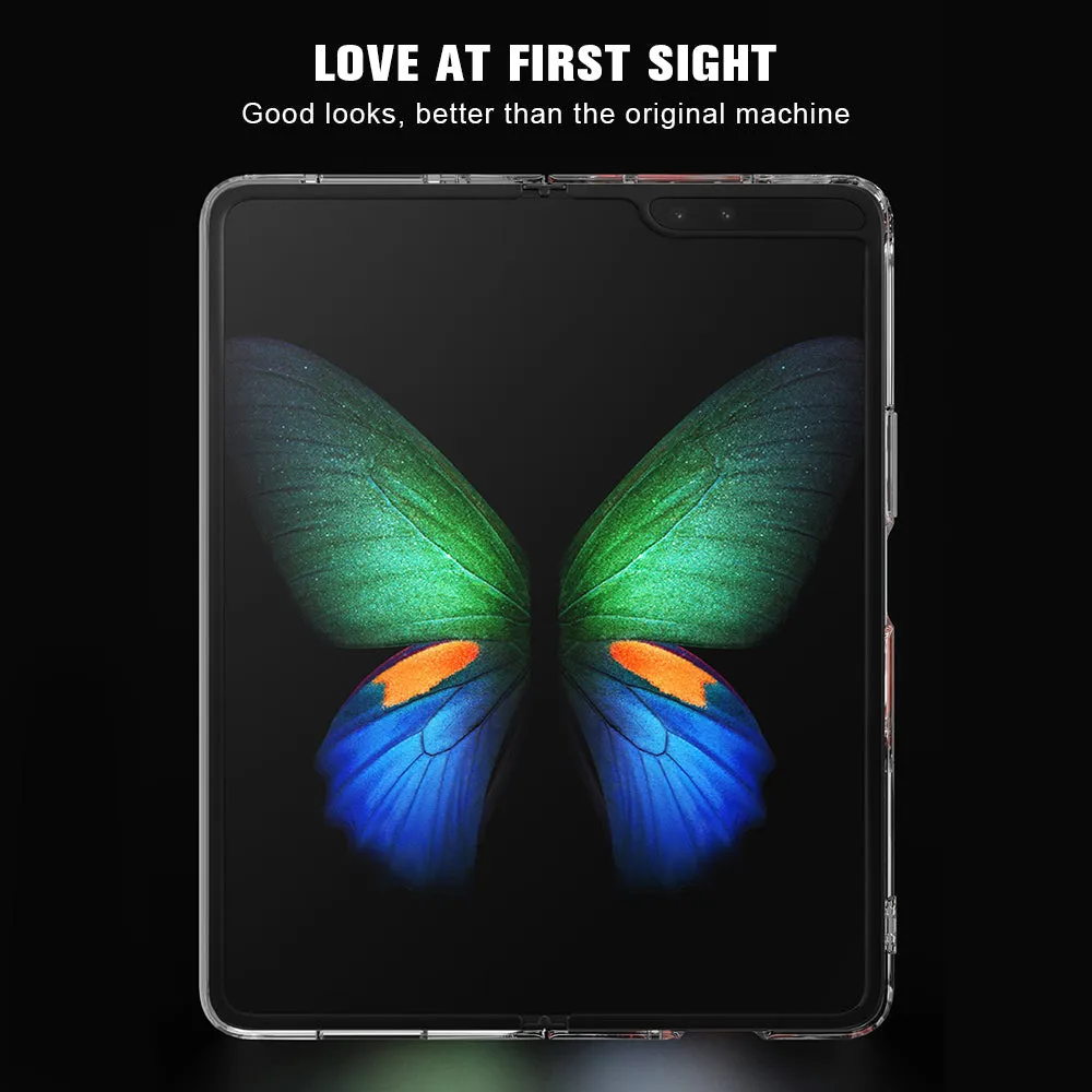 Transparent Push Pull Camera  Protector Case for SaMsung z fold3 5G Clear Case For  samsung galaxy z Fold3 5G