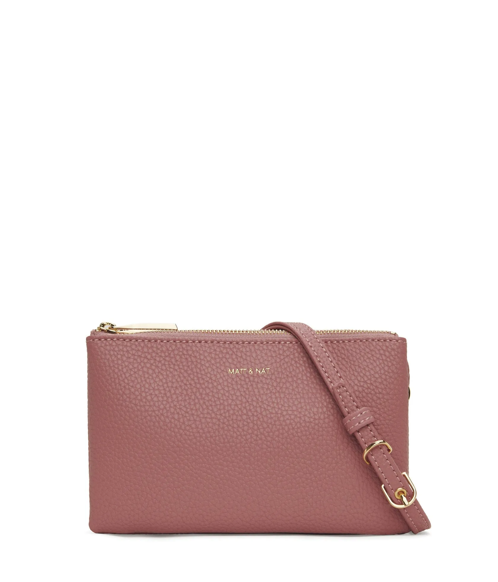 TRIPLET Vegan Crossbody Bag - Purity / ROSE