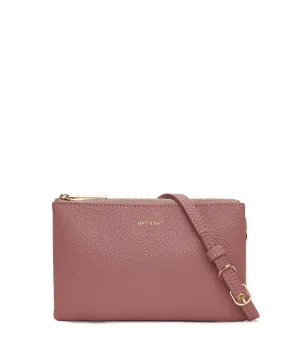 TRIPLET Vegan Crossbody Bag - Purity / ROSE