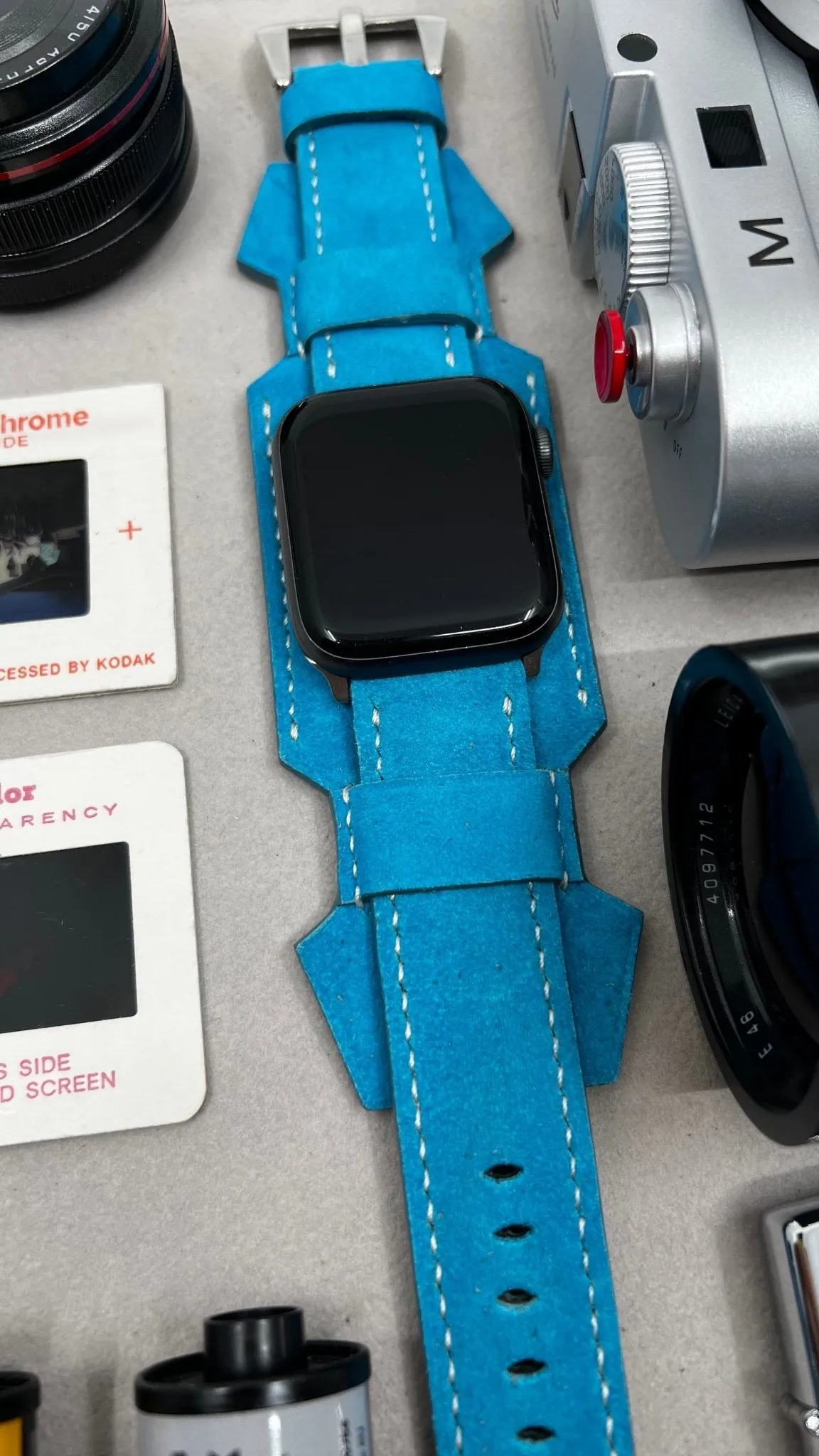 Turquoise Apple Watch Band luxury 45mm, Garmin Watch Band, iWatch Smartwatch band, Samsung Galaxy watch band