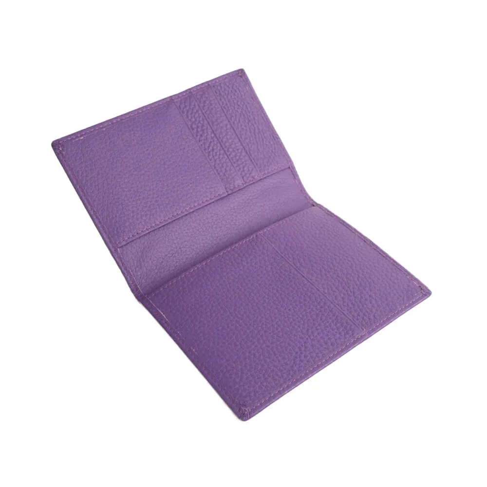 Two Piece Leather Passport and Card Case Set