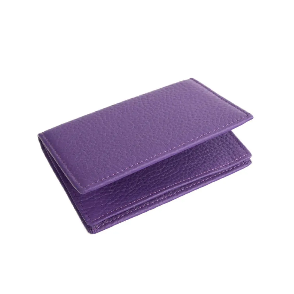 Two Piece Leather Passport and Card Case Set