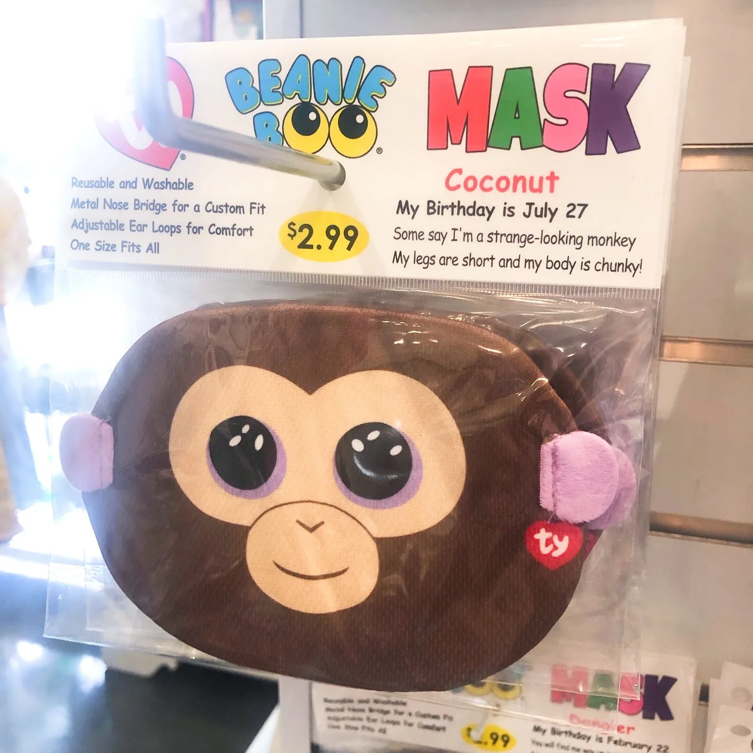 TY Kid's Face Mask