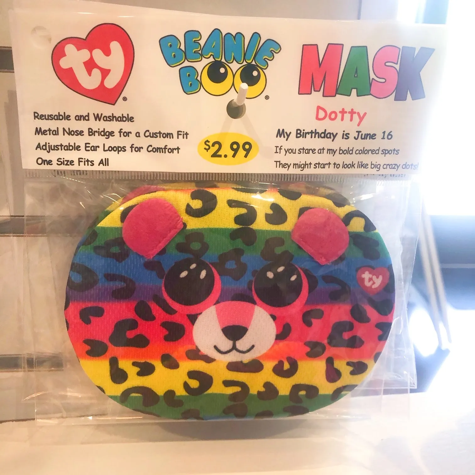 TY Kid's Face Mask