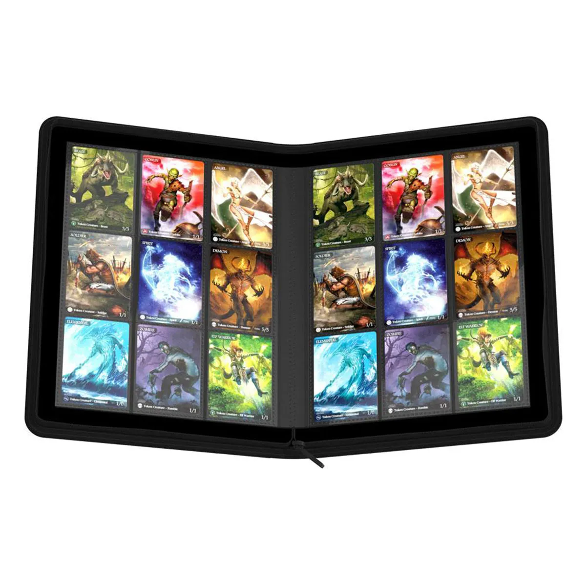 Ultimate Guard 18-Pocket ZipFolio XenoSkin Black Folder