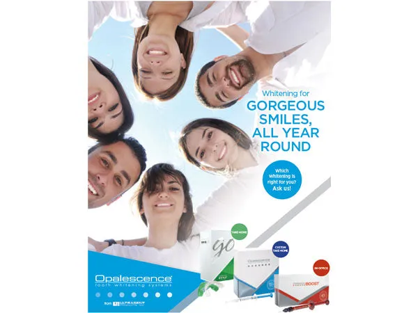 Ultradent™ Opalescence™ Whitening Marketing Literature for Dental Practices