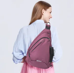 Urban Crossbody Bag Sling Bag with USB Charging Port 17/19/20 inches