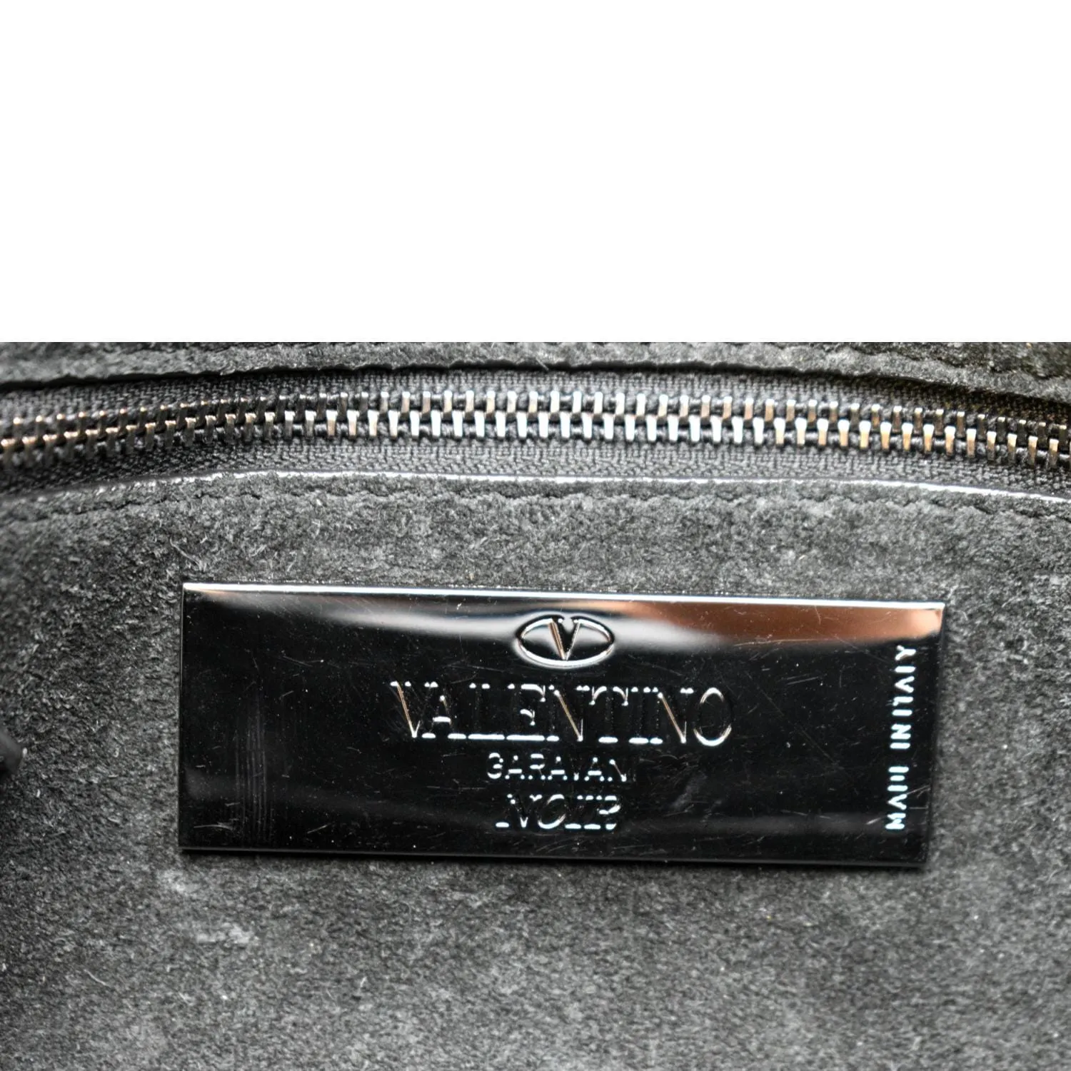 VALENTINO Glam Lock Rockstud Flap Medium Calfskin Leather Crossbody Bag Black