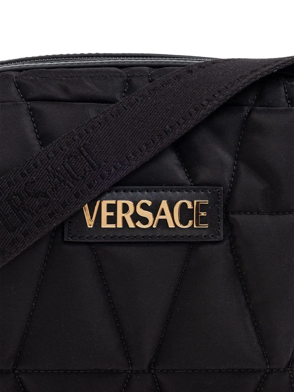 Versace myth nylon crossbody bag