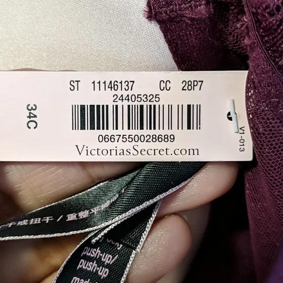 Victoria's Secret Very Sexy Push Up Bra 34C