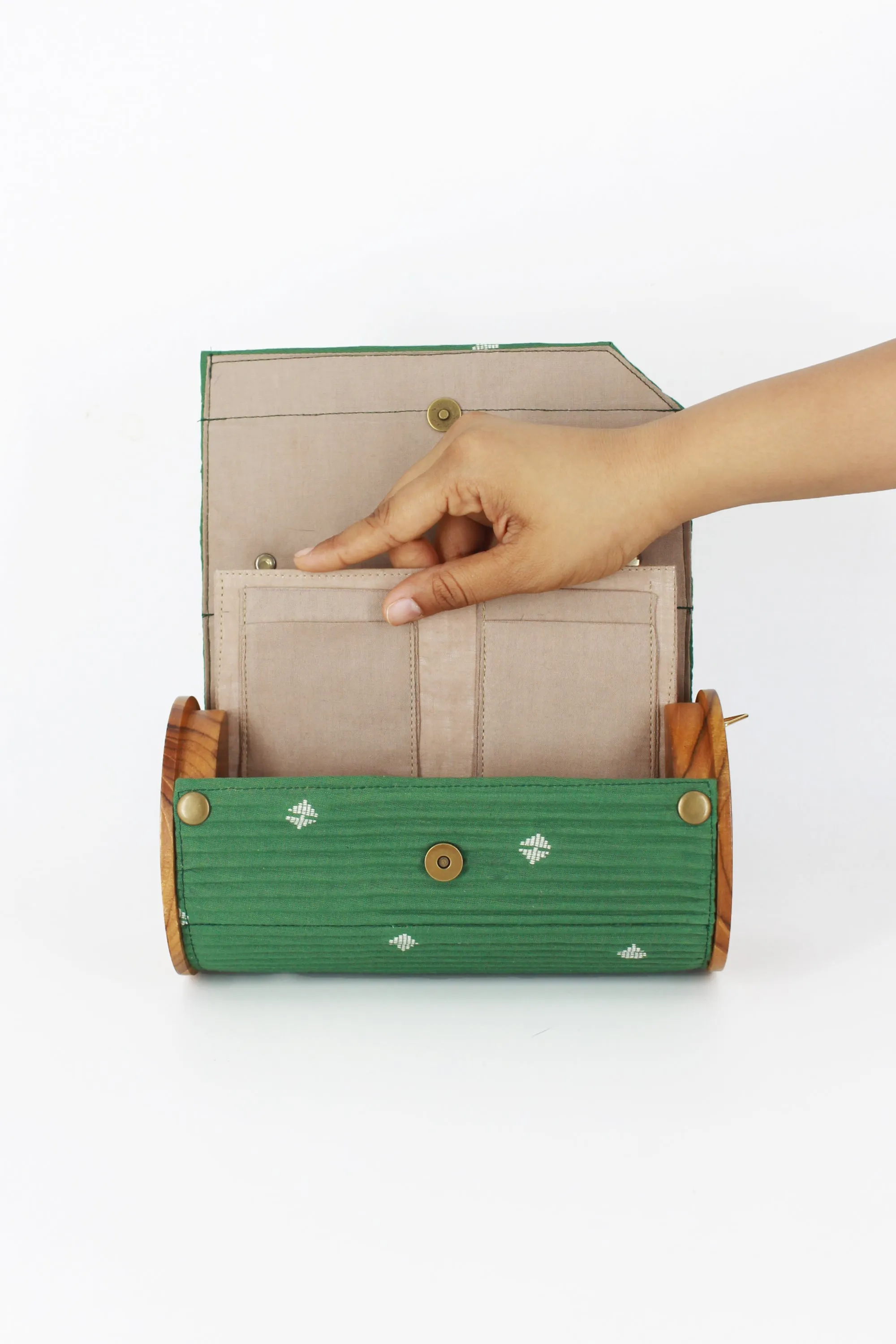 Vintage Garden 3 in 1 Round clutch #5
