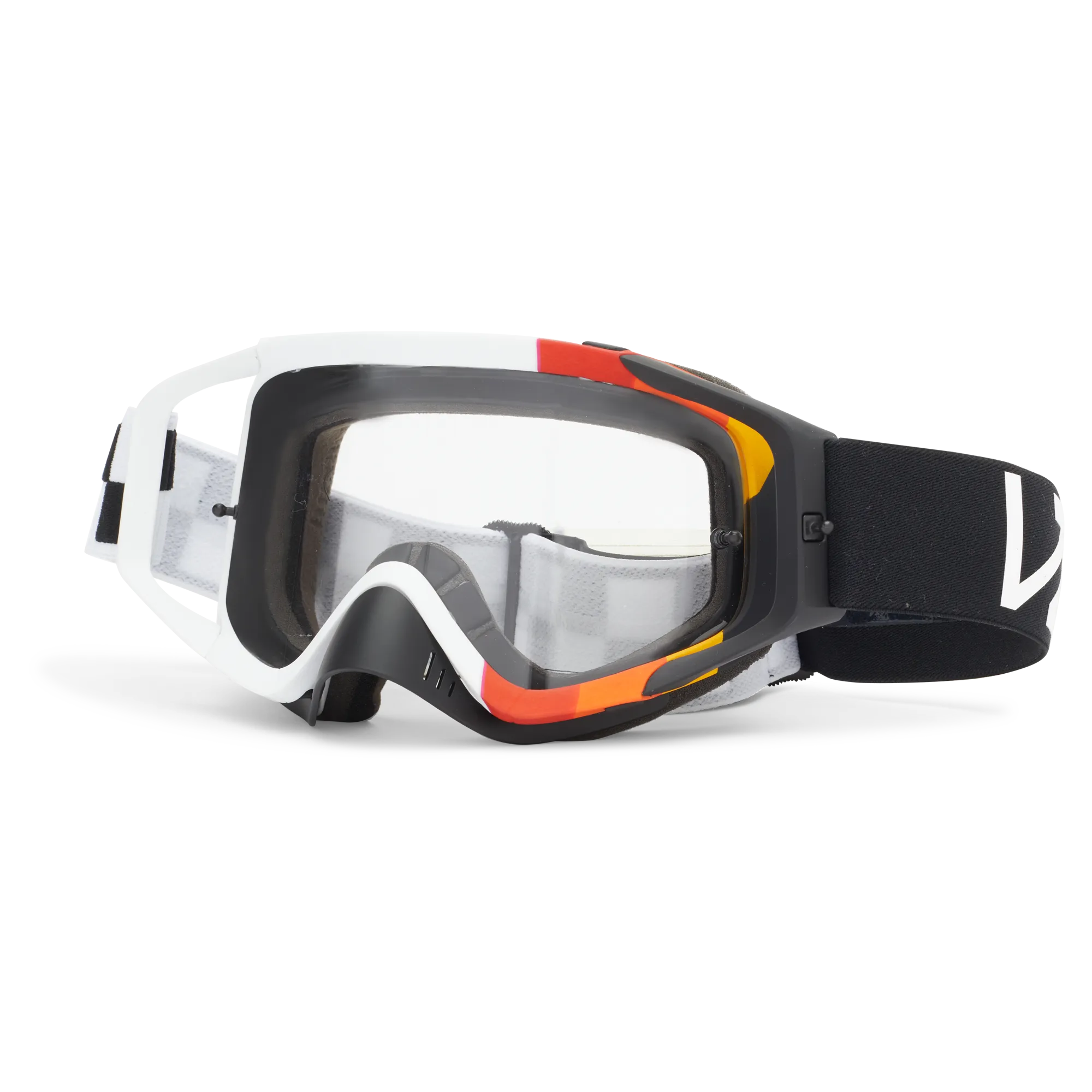 VonZipper Porkchop Hayz Goggle - White/Black Clear