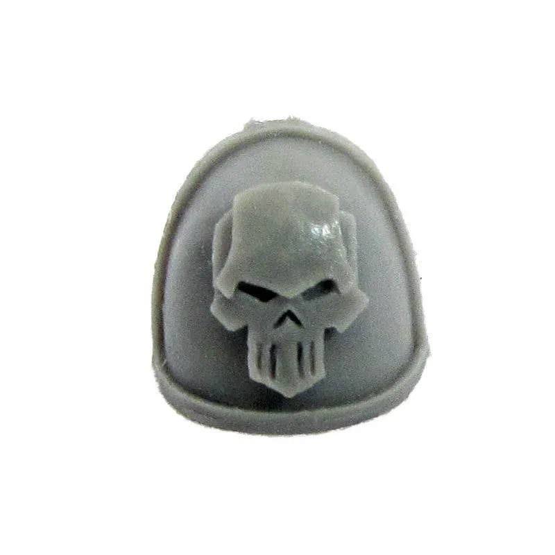 Warhammer 40K Chaos Space Marine Iron Warriors MKIV Shoulder Pad Bits
