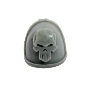 Warhammer 40K Chaos Space Marine Iron Warriors MKIV Shoulder Pad Bits