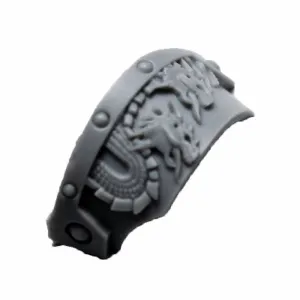 Warhammer 40K Forgeworld Alpha Legion Cataphractii Shoulder Pad Left
