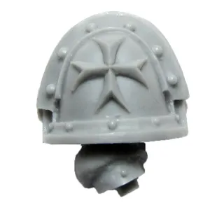 Warhammer 40K Forgeworld Imperial Fists Templar Brethren Shoulder Pad Arm D R