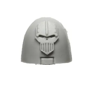 Warhammer 40K Forgeworld Space Marines Iron Warriors MKVI Shoulder Pad A