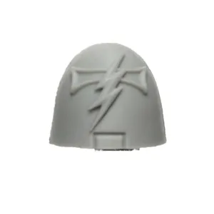Warhammer 40K Forgeworld Space Marines White Scars MKVI Shoulder Pad C