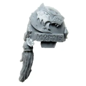 Warhammer 40K Marines Forgeworld Space Wolves Terminator Shoulder Pad B Bits