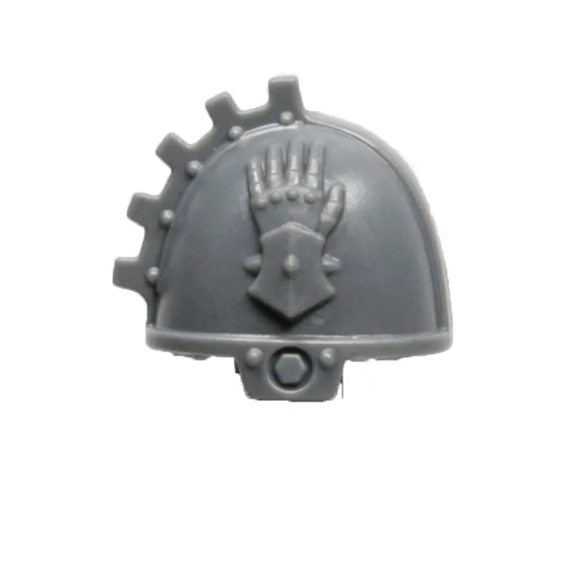 Warhammer 40K Space Marine Games Workshop Iron Hands Primaris Upgrade Shoulder Pad D