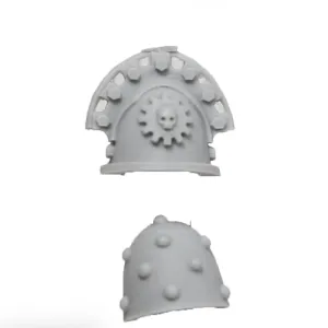 Warhammer 40K Space Marines Forgeworld Legion Praevian Shoulder Pad Left & Right