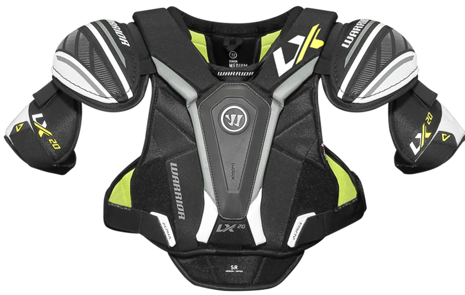 Warrior Alpha LX 20 Senior Shoulder Pads