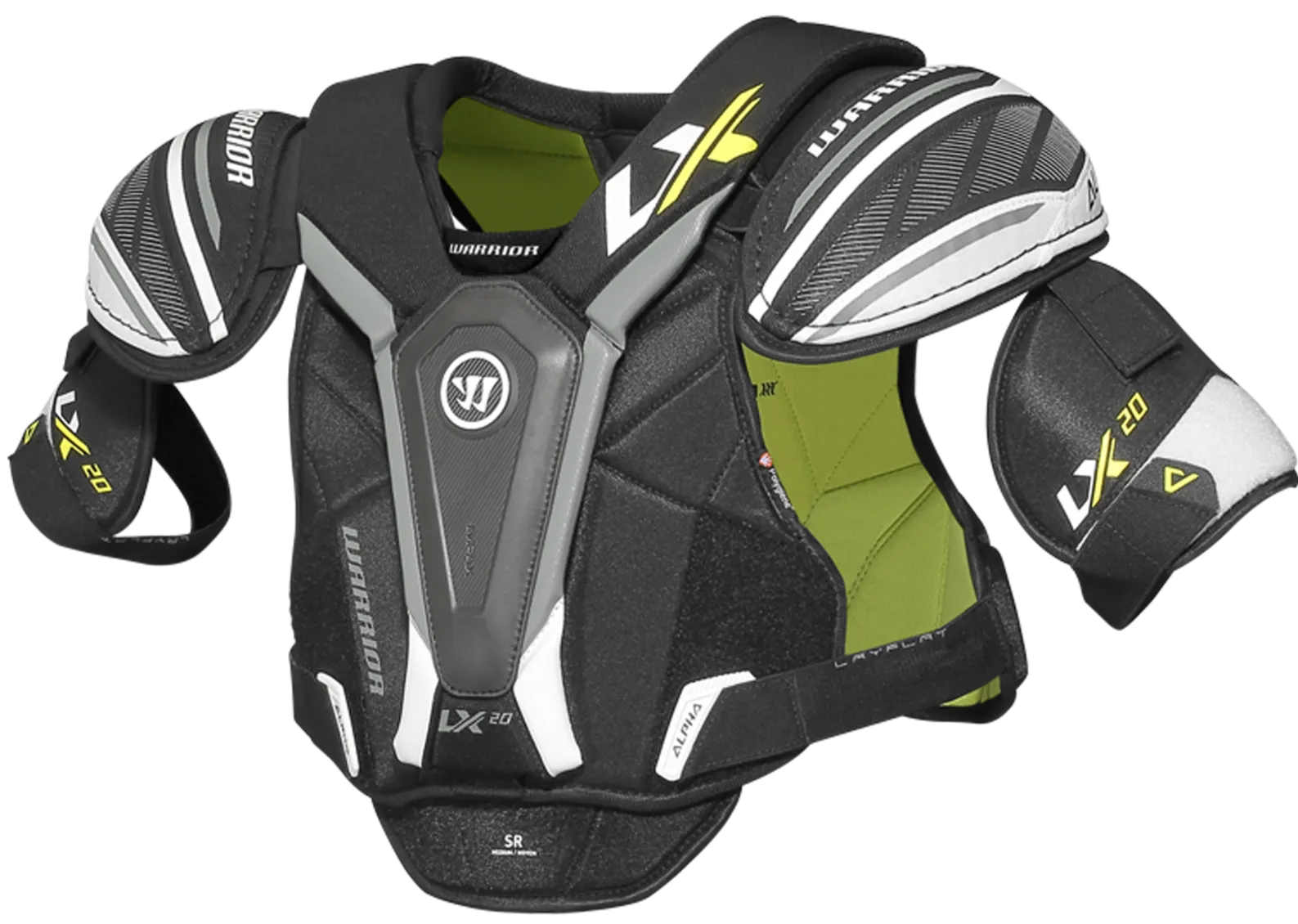 Warrior Alpha LX 20 Senior Shoulder Pads