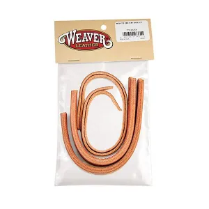 Water Tie Ends With Brown Latigo Ties