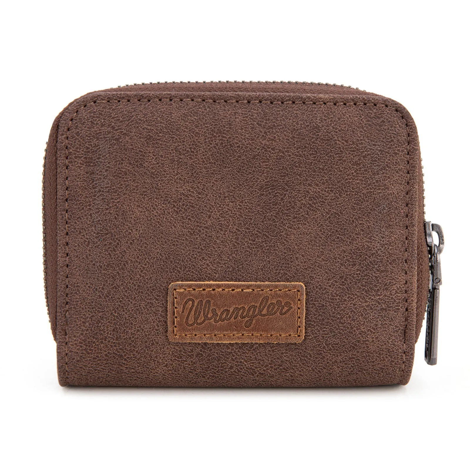 WG160-W014  Wrangler Sherpa  Bi-Fold Wallet -Coffee