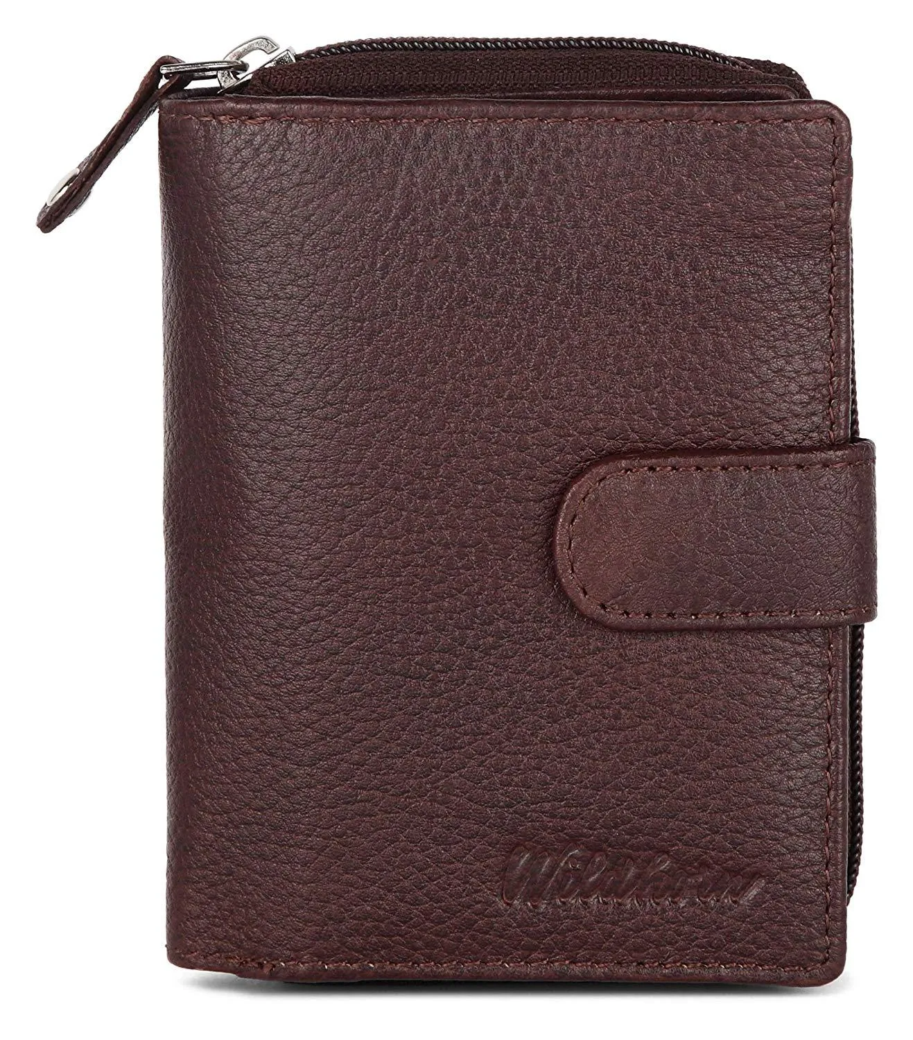 WildHorn®Women's Leather Wallet and Pen Combo Set