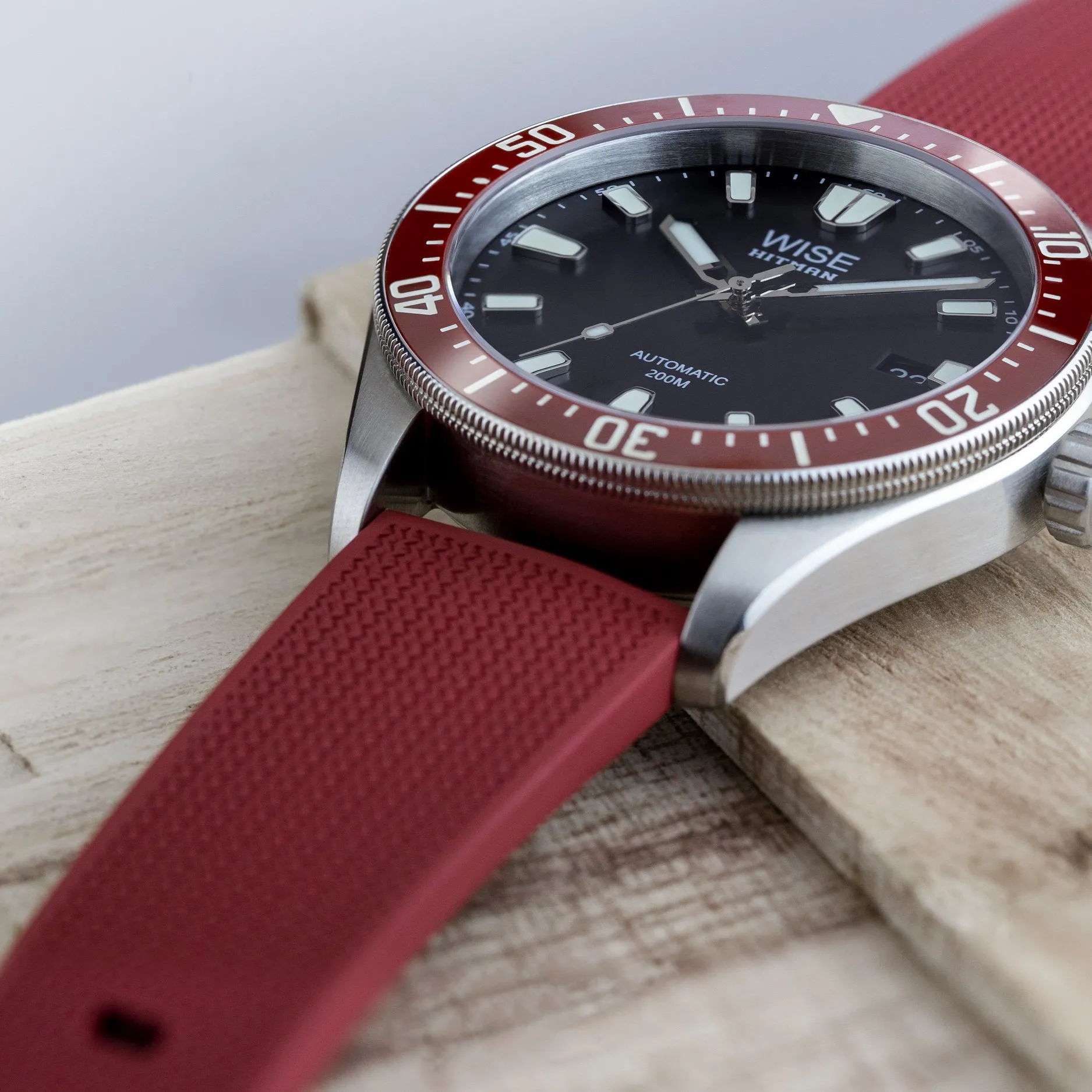 WISE Paisan Strap (FKM Rubber) 20 mm.