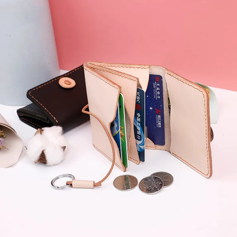 Women Leather Pattern Leather Card Wallets Pattern Coin Wallets Leather Craft Patterns Leather Templates