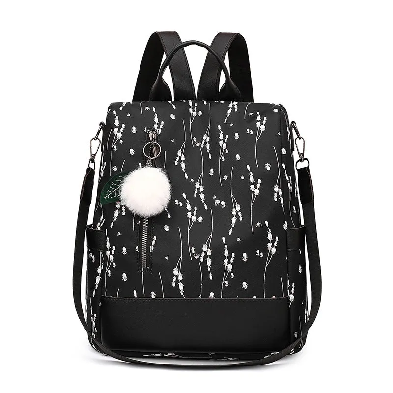 Women's Durable Fashion Oxford Cloth Leisure Backpacks