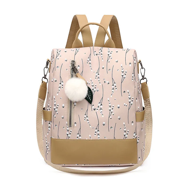 Women's Durable Fashion Oxford Cloth Leisure Backpacks