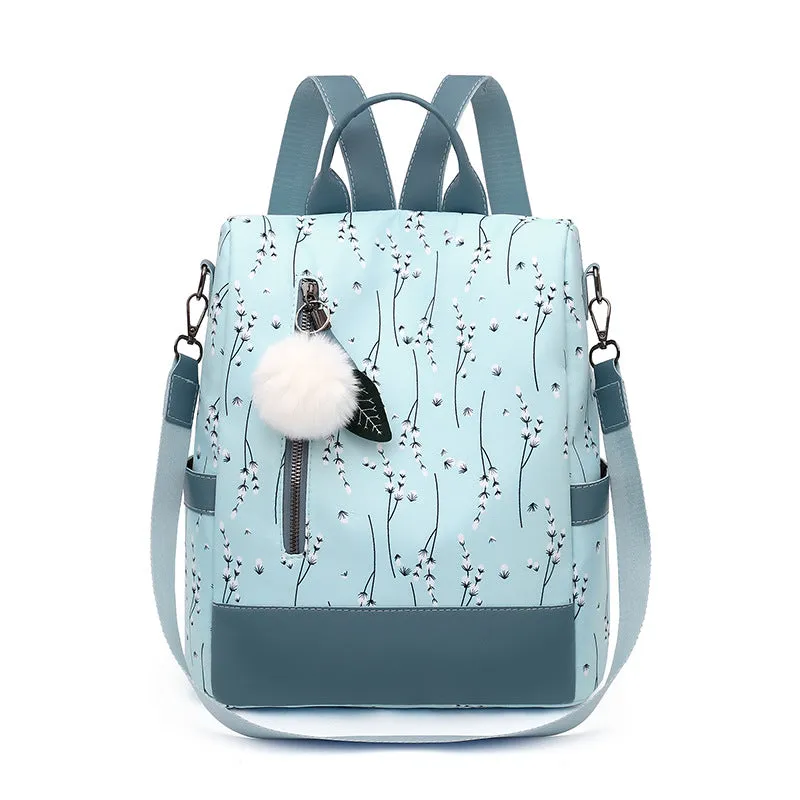 Women's Durable Fashion Oxford Cloth Leisure Backpacks
